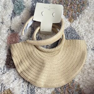 Max Studio Kids Straw Bag with Matching Headband